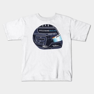 George Russell Abu Dhabi helmet 2020 Kids T-Shirt